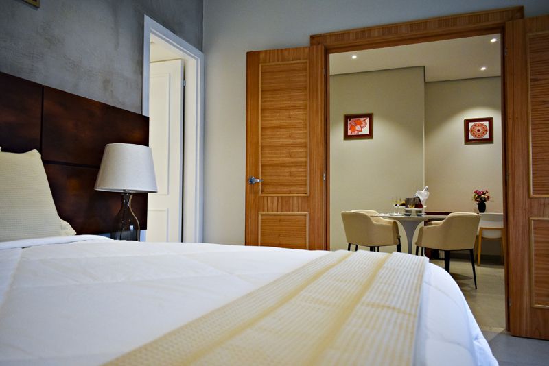 Dormitorio de la suite
